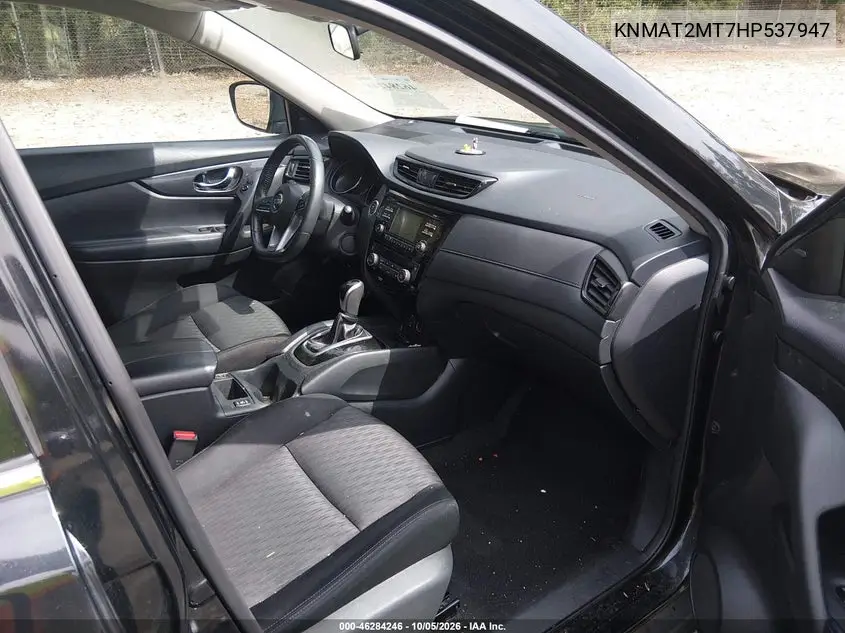 2017 NISSAN ROGUE VIN KNMAT2MT7HP537947 — фото 5