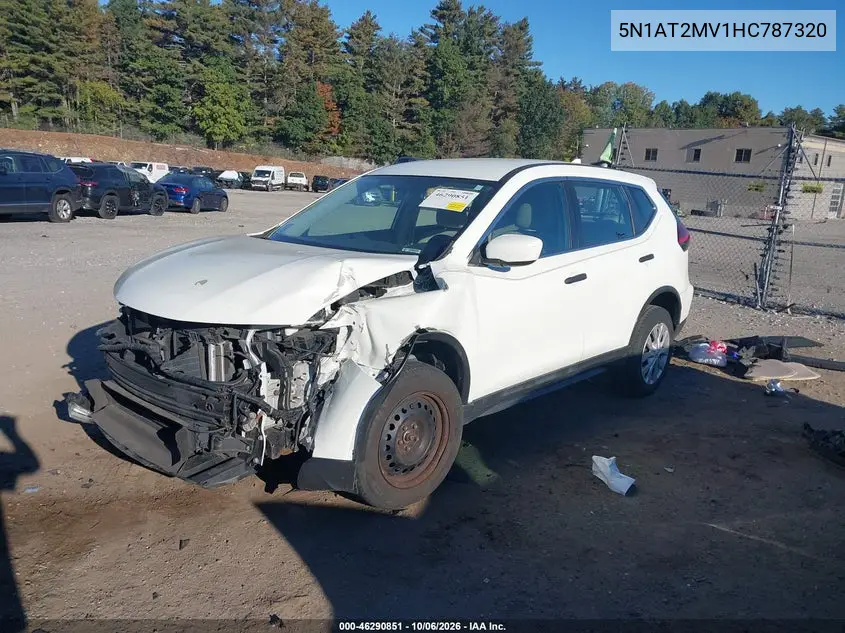2017 NISSAN ROGUE VIN 5N1AT2MV1HC787320 — фото 2