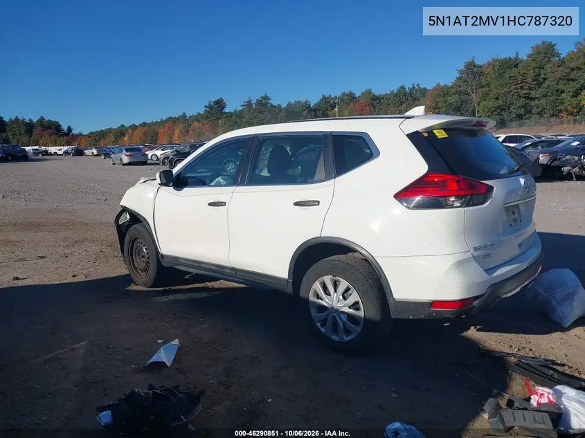 2017 NISSAN ROGUE VIN 5N1AT2MV1HC787320 — фото 3