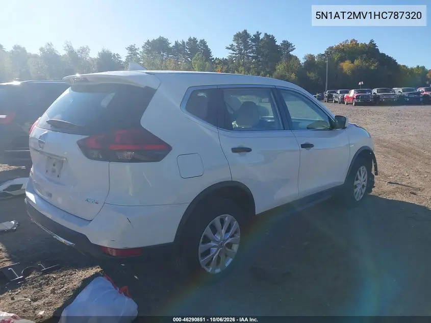 2017 NISSAN ROGUE VIN 5N1AT2MV1HC787320 — фото 4