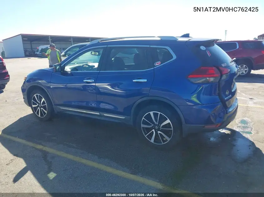 2017 NISSAN ROGUE VIN 5N1AT2MV0HC762425 — фото 3