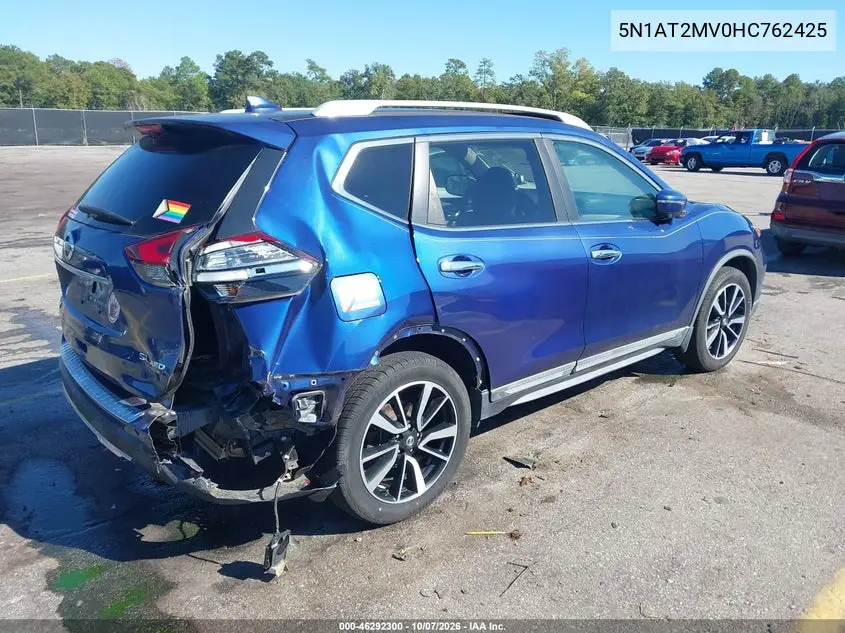 2017 NISSAN ROGUE VIN 5N1AT2MV0HC762425 — фото 4