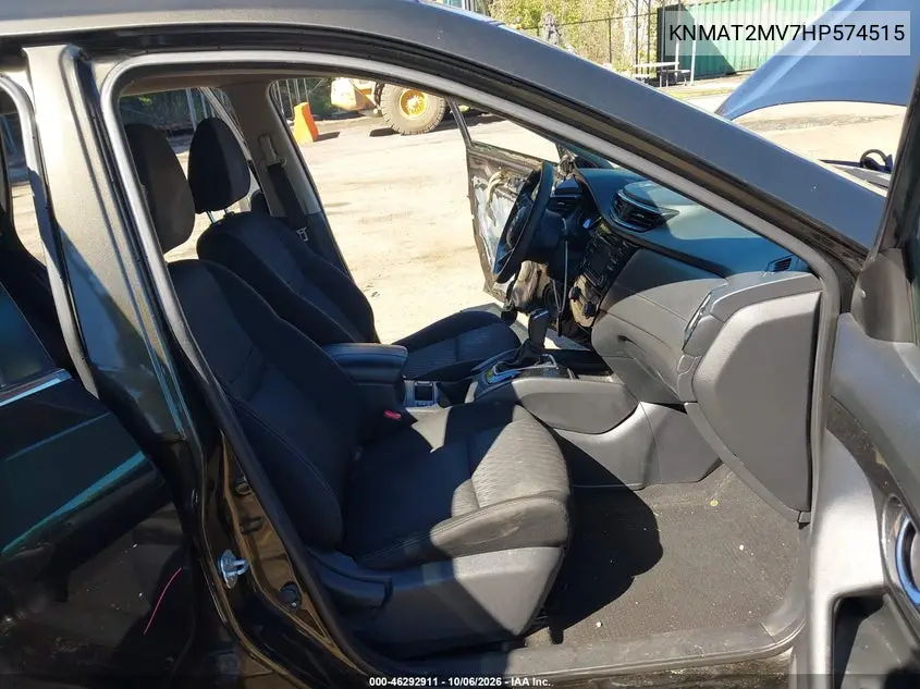 2017 NISSAN ROGUE VIN KNMAT2MV7HP574515 — фото 5