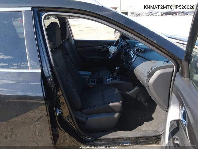 2017 NISSAN ROGUE VIN KNMAT2MT0HP526028 — фото 5