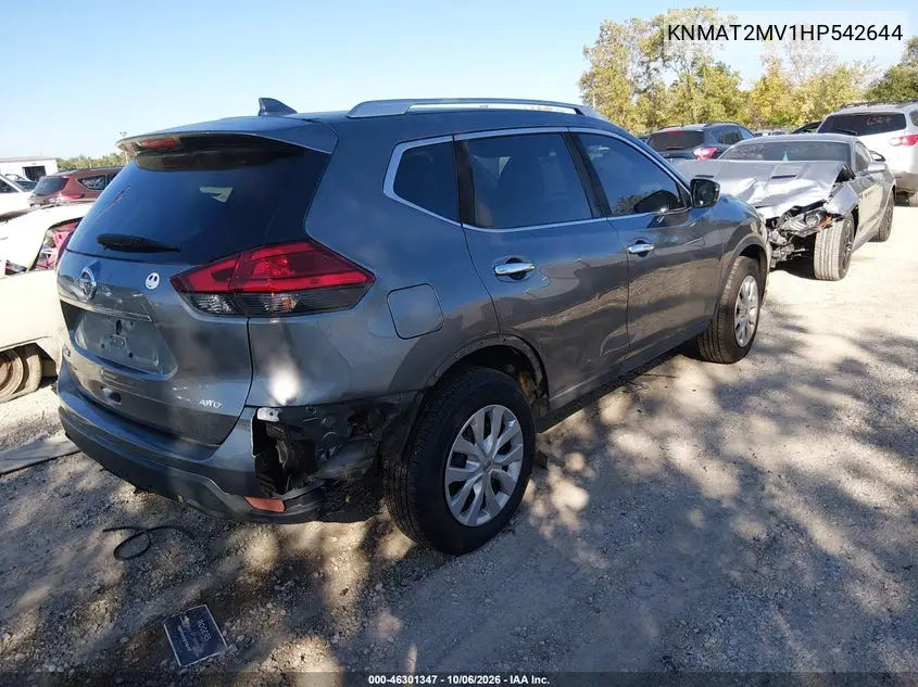 2017 NISSAN ROGUE VIN KNMAT2MV1HP542644 — фото 4