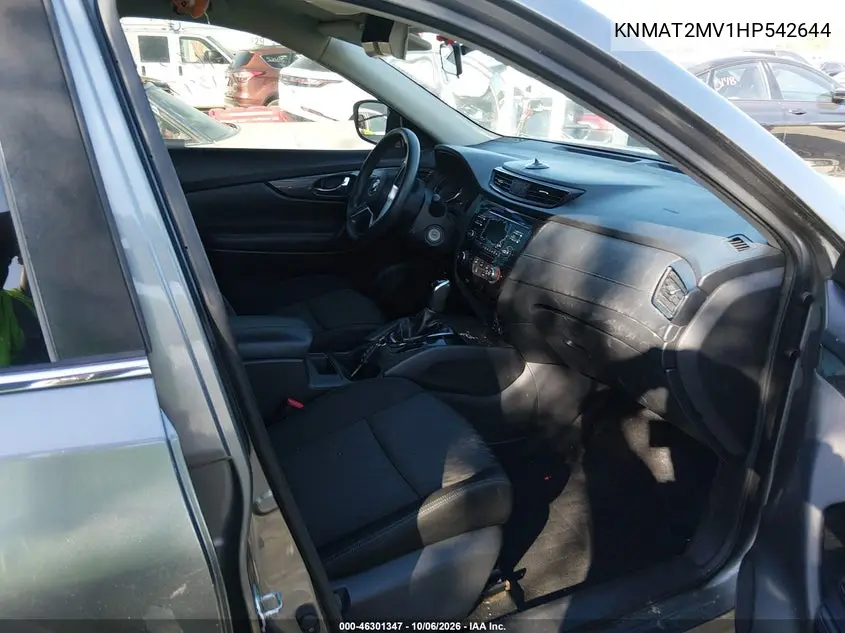 2017 NISSAN ROGUE VIN KNMAT2MV1HP542644 — фото 5