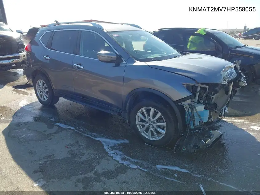 NISSAN ROGUE 2017, VIN KNMAT2MV7HP558055