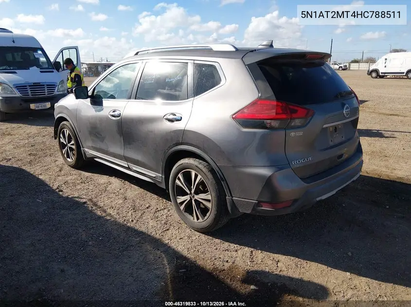 2017 NISSAN ROGUE VIN 5N1AT2MT4HC788511 — фото 3