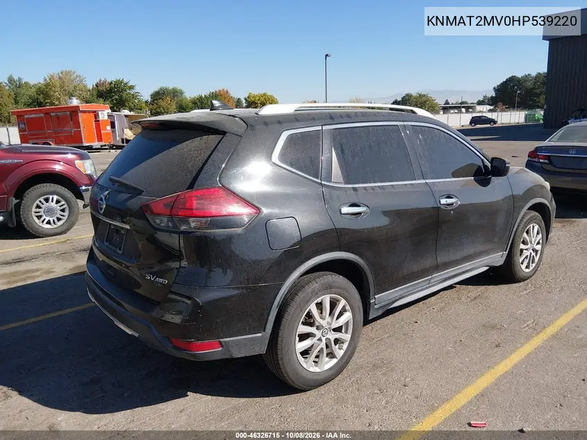 2017 NISSAN ROGUE VIN KNMAT2MV0HP539220 — фото 4