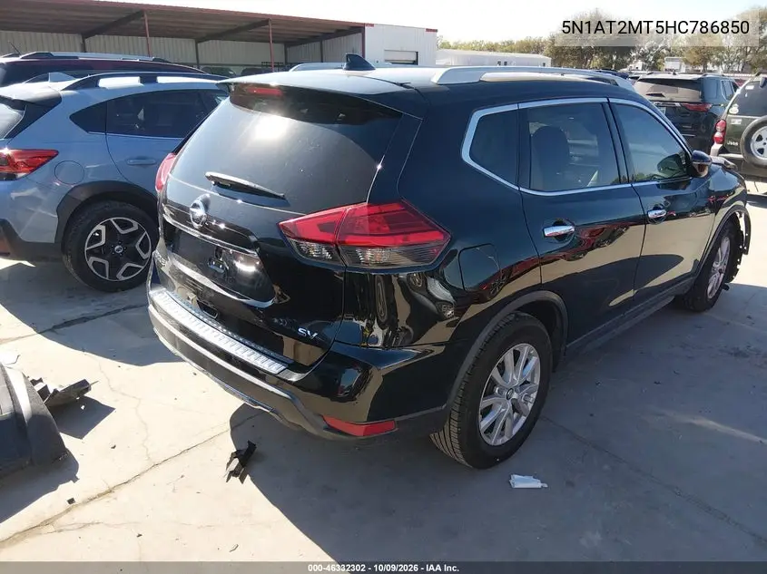2017 NISSAN ROGUE VIN 5N1AT2MT5HC786850 — фото 4