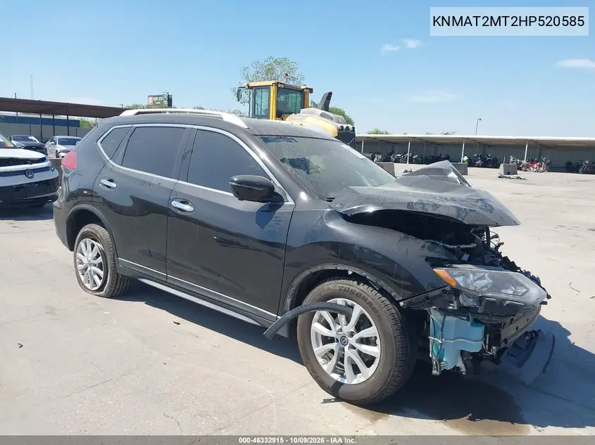 NISSAN ROGUE 2017, VIN KNMAT2MT2HP520585