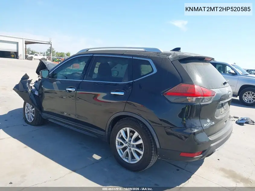 2017 NISSAN ROGUE VIN KNMAT2MT2HP520585 — фото 3