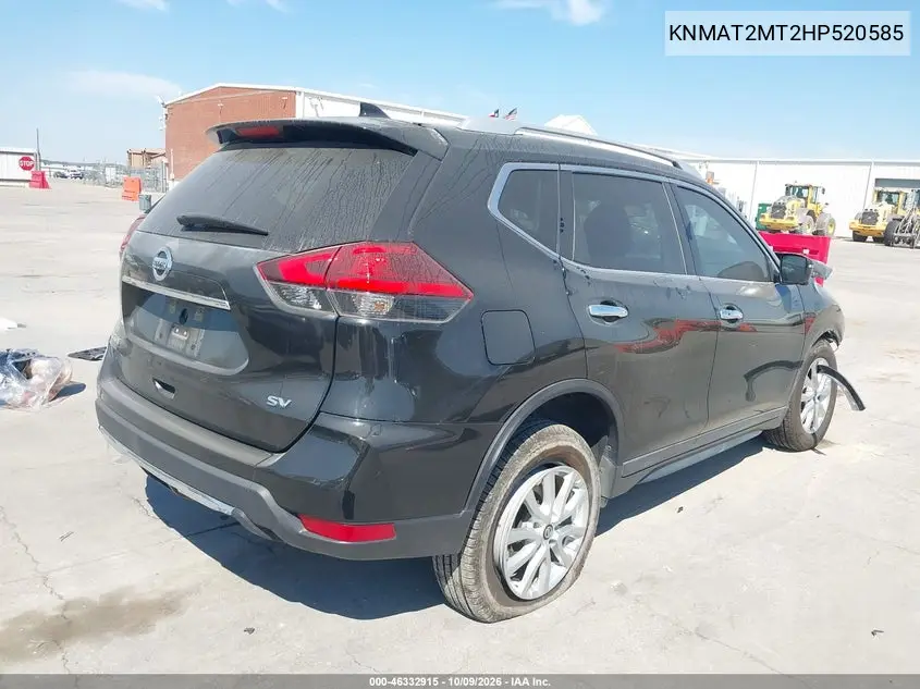2017 NISSAN ROGUE VIN KNMAT2MT2HP520585 — фото 4
