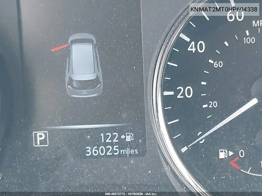 2017 NISSAN ROGUE VIN KNMAT2MT0HP604338 — фото 15
