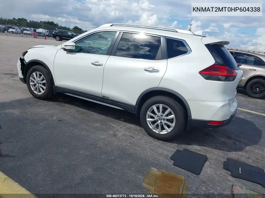 2017 NISSAN ROGUE VIN KNMAT2MT0HP604338 — фото 3