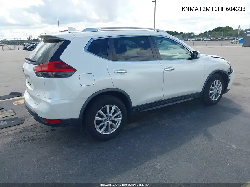 2017 NISSAN ROGUE VIN KNMAT2MT0HP604338 — фото 4