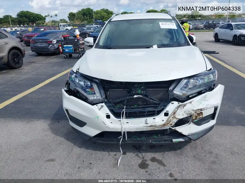 2017 NISSAN ROGUE VIN KNMAT2MT0HP604338 — фото 6