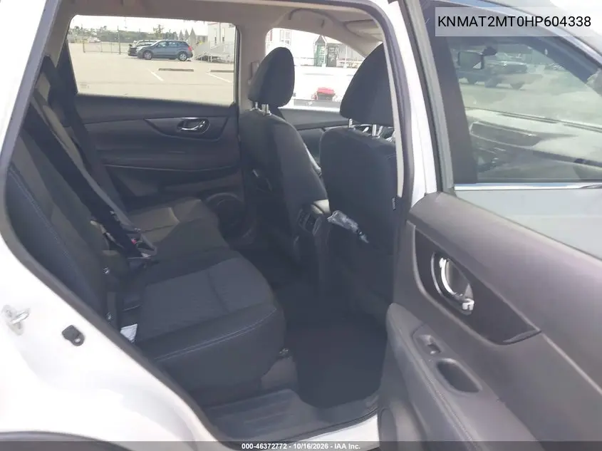 2017 NISSAN ROGUE VIN KNMAT2MT0HP604338 — фото 8