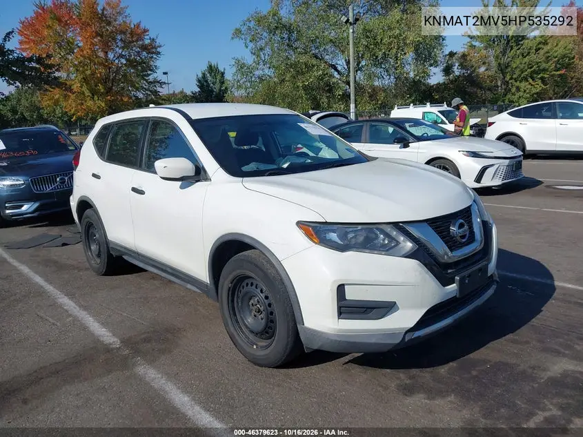 NISSAN ROGUE 2017, VIN KNMAT2MV5HP535292