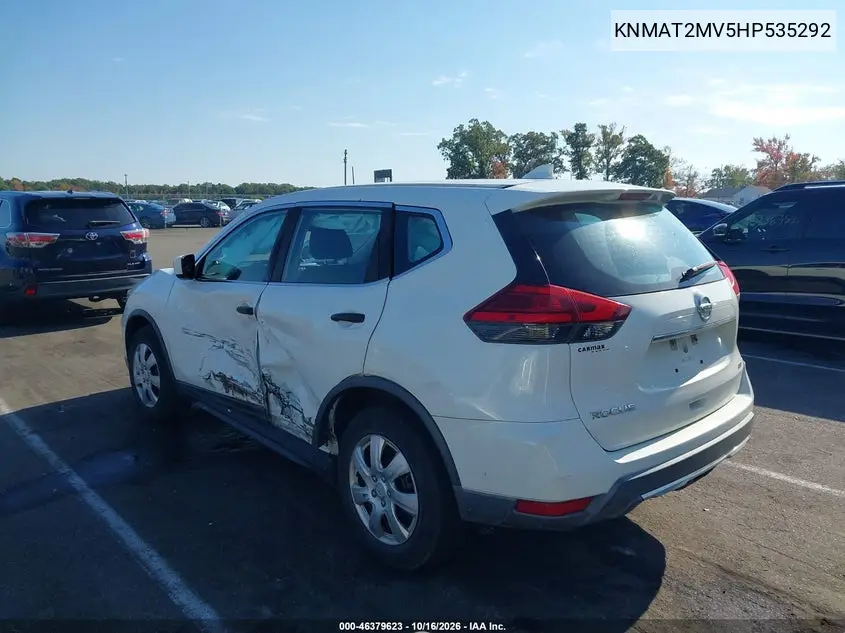 2017 NISSAN ROGUE VIN KNMAT2MV5HP535292 — фото 3