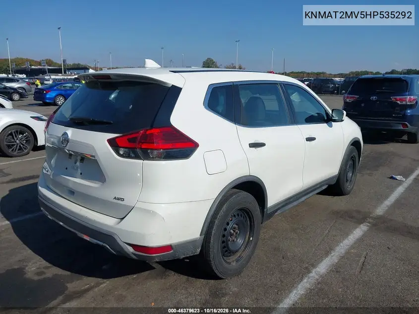 2017 NISSAN ROGUE VIN KNMAT2MV5HP535292 — фото 4