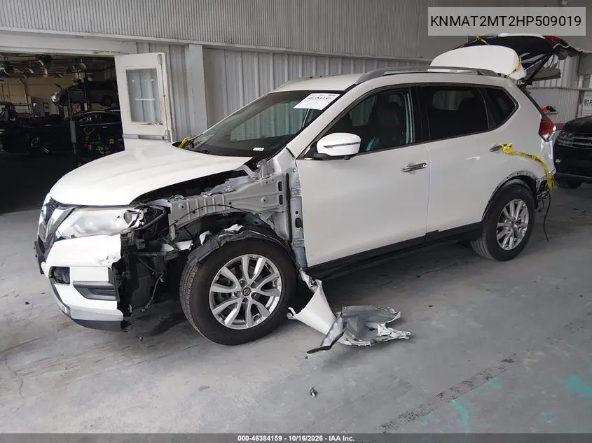2017 NISSAN ROGUE VIN KNMAT2MT2HP509019 — фото 2