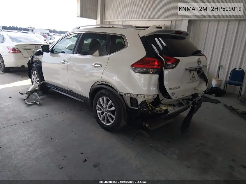 2017 NISSAN ROGUE VIN KNMAT2MT2HP509019 — фото 3