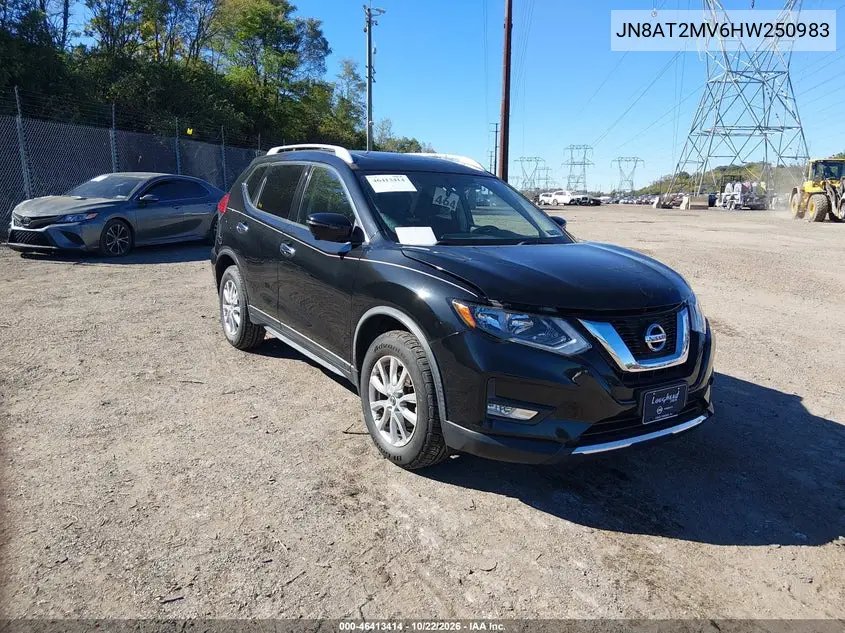 NISSAN ROGUE 2017, VIN JN8AT2MV6HW250983