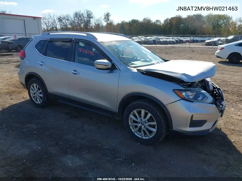 NISSAN ROGUE 2017, VIN JN8AT2MV8HW021463