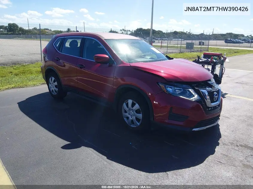 NISSAN ROGUE 2017, VIN JN8AT2MT7HW390426