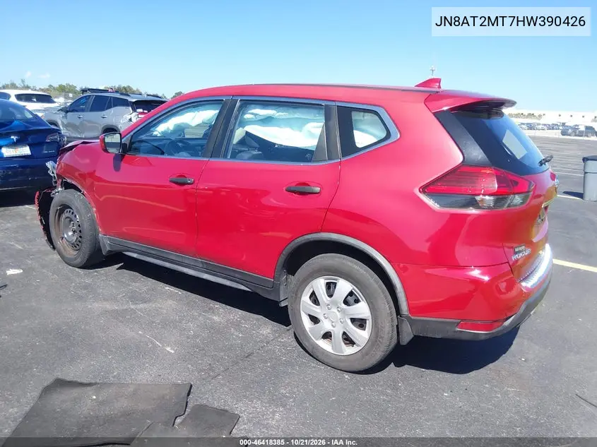 2017 NISSAN ROGUE VIN JN8AT2MT7HW390426 — фото 3