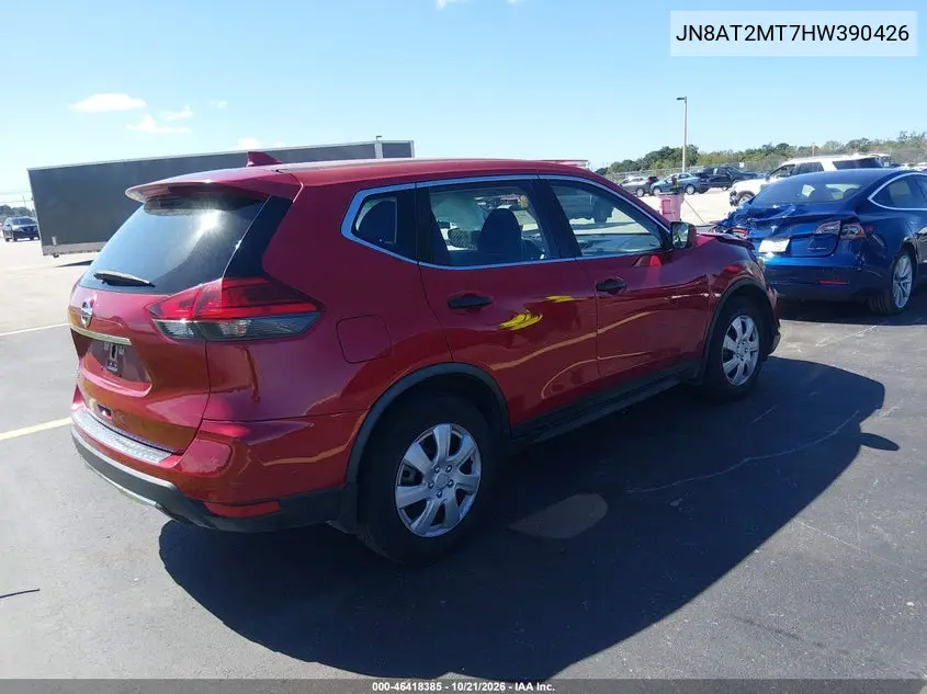 2017 NISSAN ROGUE VIN JN8AT2MT7HW390426 — фото 4