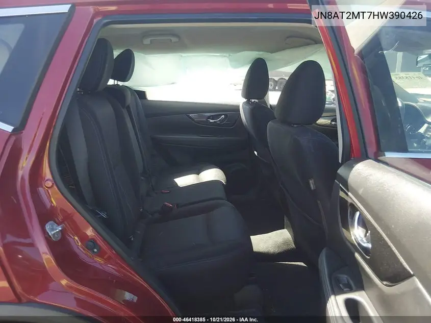 2017 NISSAN ROGUE VIN JN8AT2MT7HW390426 — фото 8