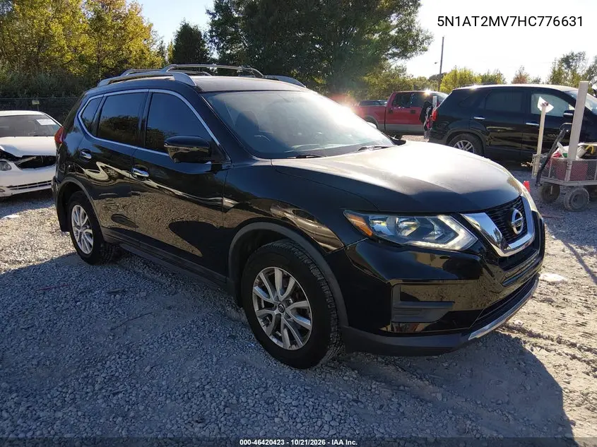 NISSAN ROGUE 2017, VIN 5N1AT2MV7HC776631