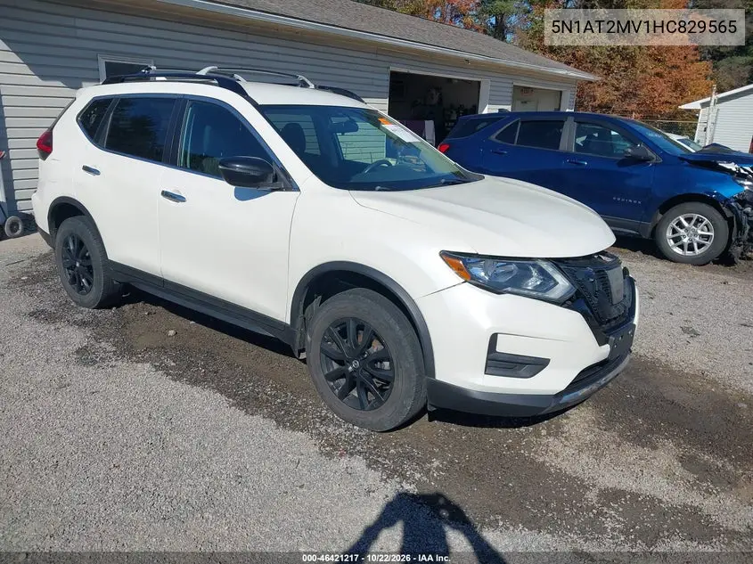 NISSAN ROGUE 2017, VIN 5N1AT2MV1HC829565