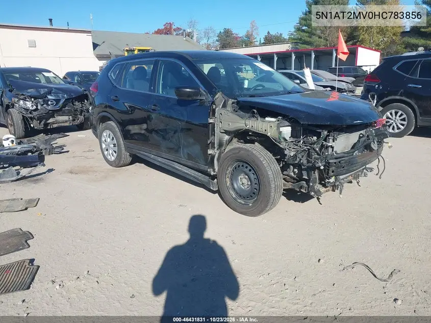 NISSAN ROGUE 2017, VIN 5N1AT2MV0HC783856