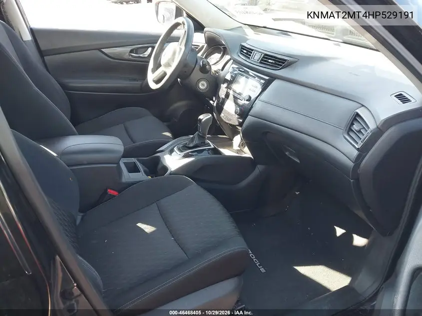 2017 NISSAN ROGUE VIN KNMAT2MT4HP529191 — фото 5