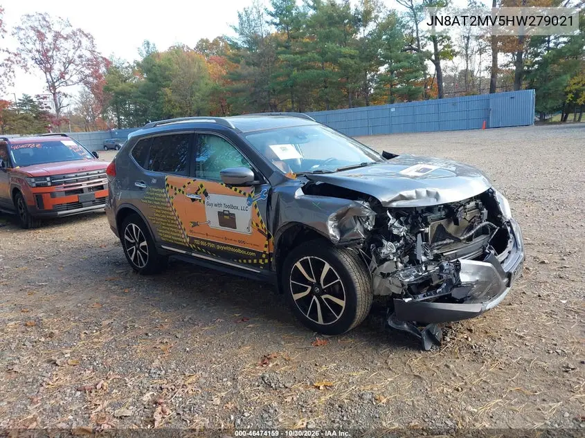 NISSAN ROGUE 2017, VIN JN8AT2MV5HW279021