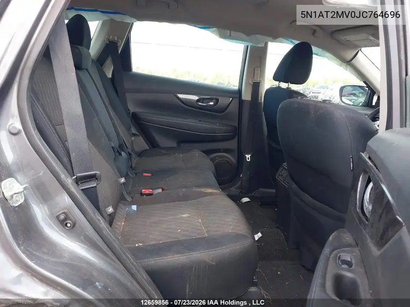 2018 NISSAN ROGUE VIN 5N1AT2MV0JC764696 — фото 8