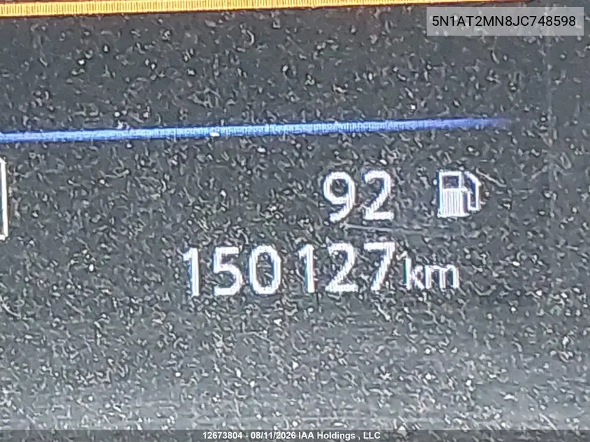 2018 NISSAN ROGUE VIN 5N1AT2MN8JC748598 — фото 16