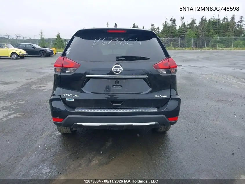 2018 NISSAN ROGUE VIN 5N1AT2MN8JC748598 — фото 17
