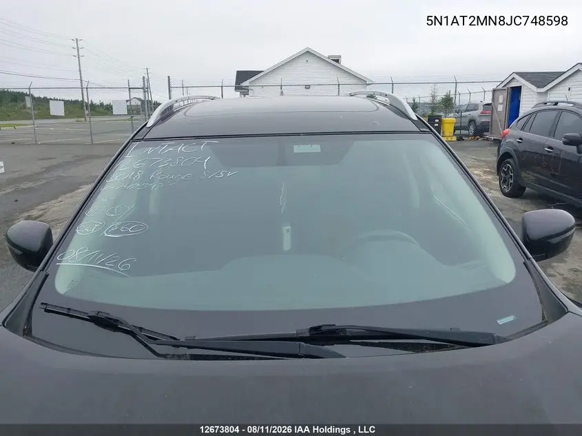 2018 NISSAN ROGUE VIN 5N1AT2MN8JC748598 — фото 18
