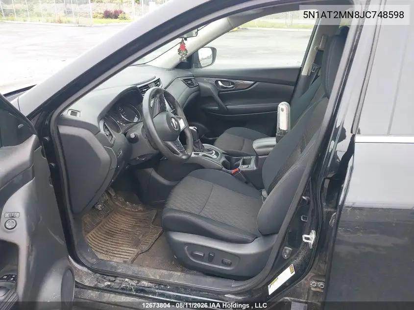 2018 NISSAN ROGUE VIN 5N1AT2MN8JC748598 — фото 5