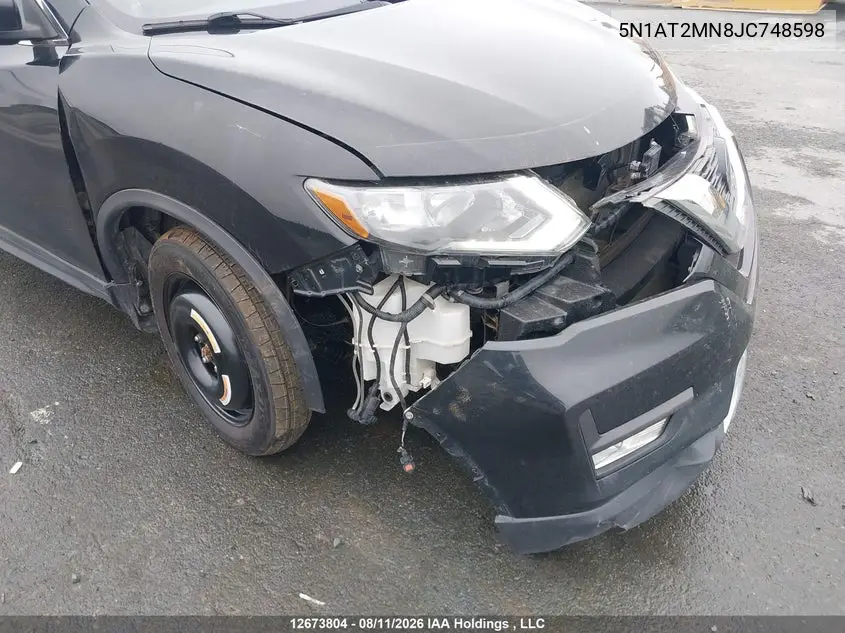 2018 NISSAN ROGUE VIN 5N1AT2MN8JC748598 — фото 6