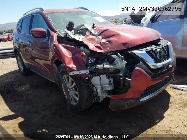 NISSAN ROGUE 2018, VIN 5N1AT2MV3JC762795