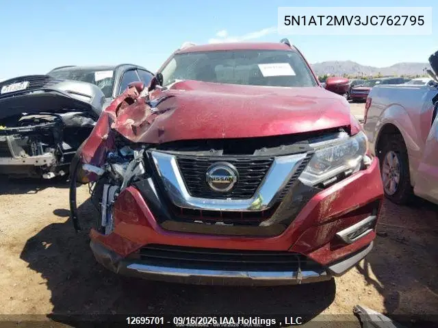 2018 NISSAN ROGUE VIN 5N1AT2MV3JC762795 — фото 13