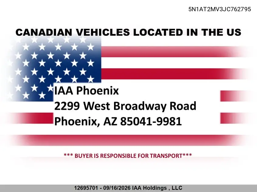 2018 NISSAN ROGUE VIN 5N1AT2MV3JC762795 — фото 2