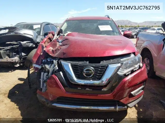 2018 NISSAN ROGUE VIN 5N1AT2MV3JC762795 — фото 7