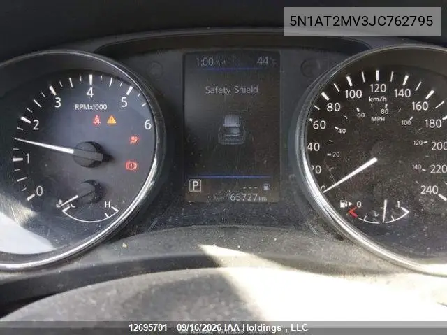 2018 NISSAN ROGUE VIN 5N1AT2MV3JC762795 — фото 8