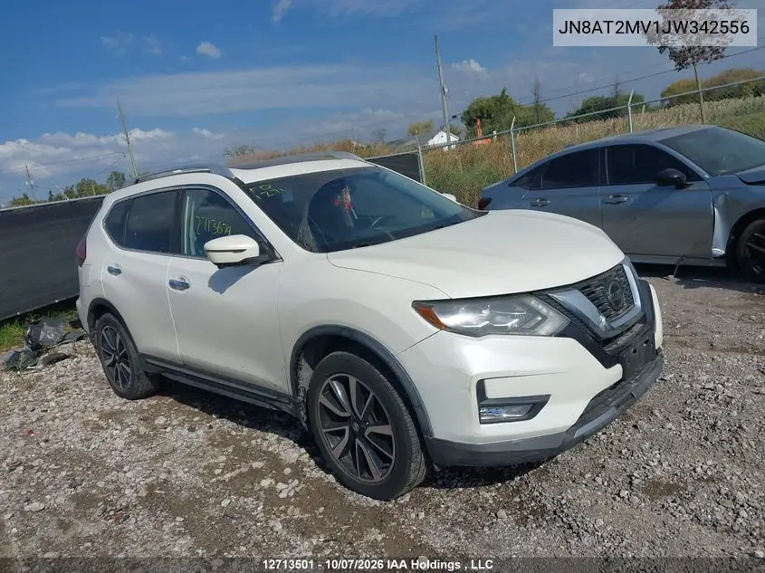 NISSAN ROGUE 2018, VIN JN8AT2MV1JW342556